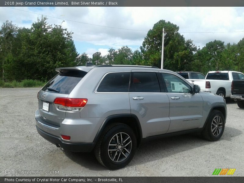Billet Silver Metallic / Black 2018 Jeep Grand Cherokee Limited