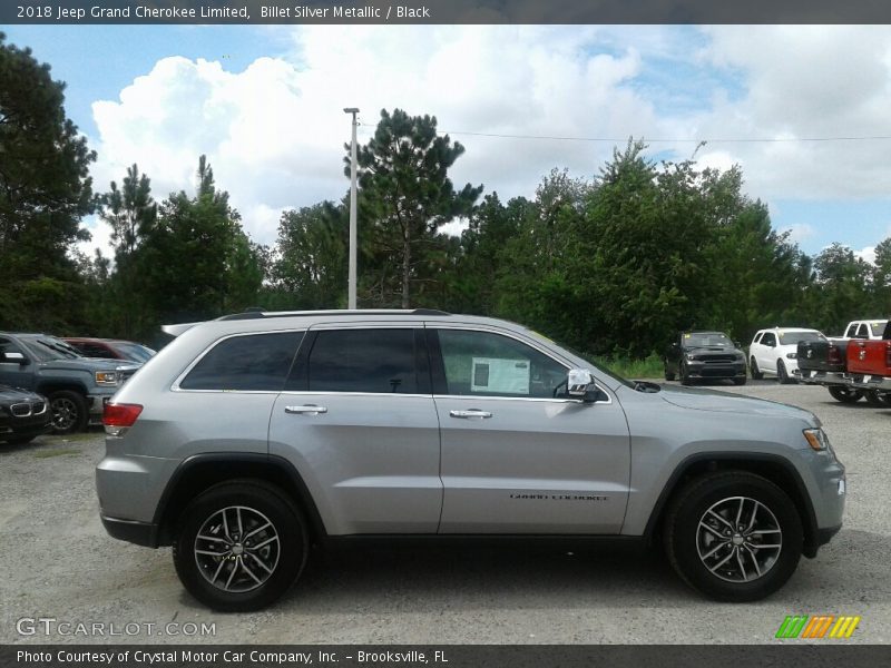Billet Silver Metallic / Black 2018 Jeep Grand Cherokee Limited