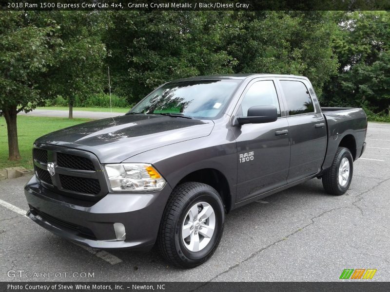 Granite Crystal Metallic / Black/Diesel Gray 2018 Ram 1500 Express Crew Cab 4x4