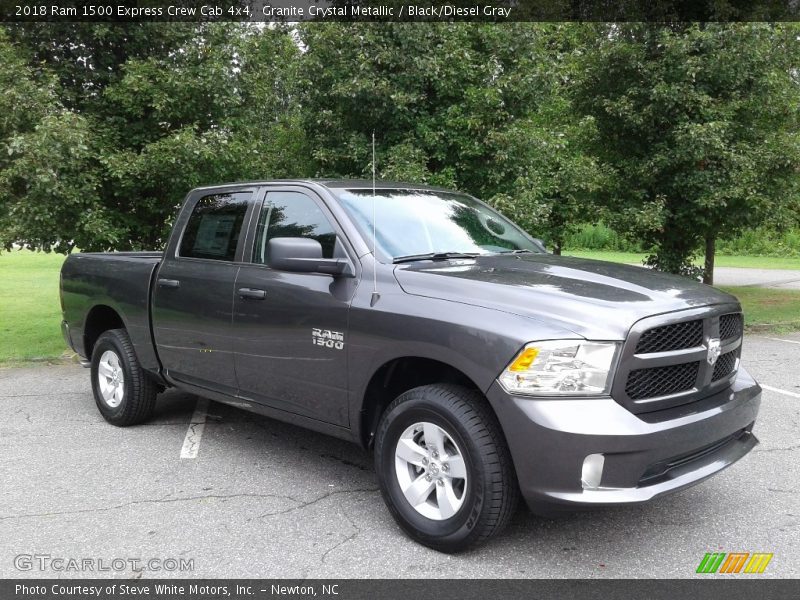 Granite Crystal Metallic / Black/Diesel Gray 2018 Ram 1500 Express Crew Cab 4x4
