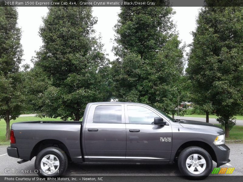 Granite Crystal Metallic / Black/Diesel Gray 2018 Ram 1500 Express Crew Cab 4x4