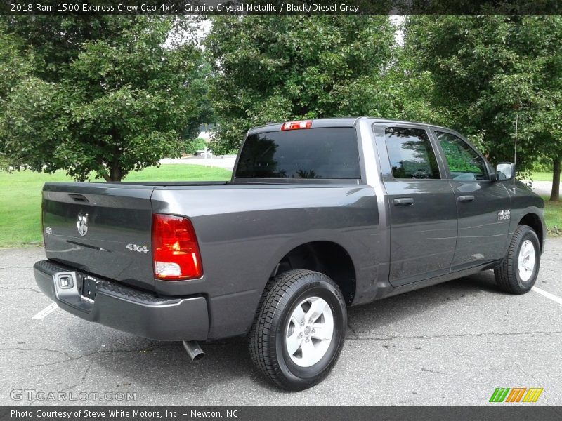 Granite Crystal Metallic / Black/Diesel Gray 2018 Ram 1500 Express Crew Cab 4x4