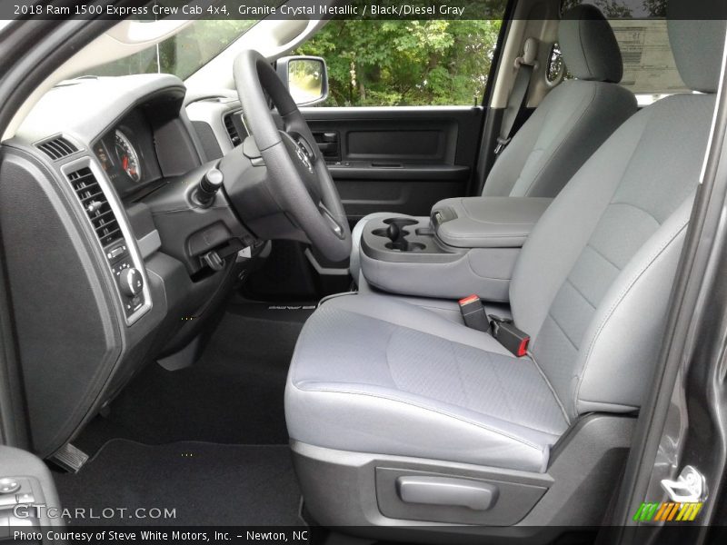 Granite Crystal Metallic / Black/Diesel Gray 2018 Ram 1500 Express Crew Cab 4x4