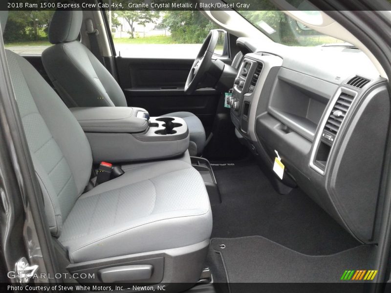 Granite Crystal Metallic / Black/Diesel Gray 2018 Ram 1500 Express Crew Cab 4x4