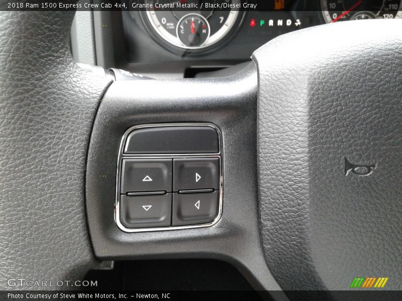 Granite Crystal Metallic / Black/Diesel Gray 2018 Ram 1500 Express Crew Cab 4x4