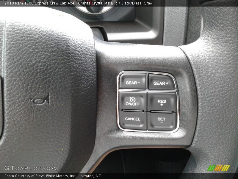 Granite Crystal Metallic / Black/Diesel Gray 2018 Ram 1500 Express Crew Cab 4x4