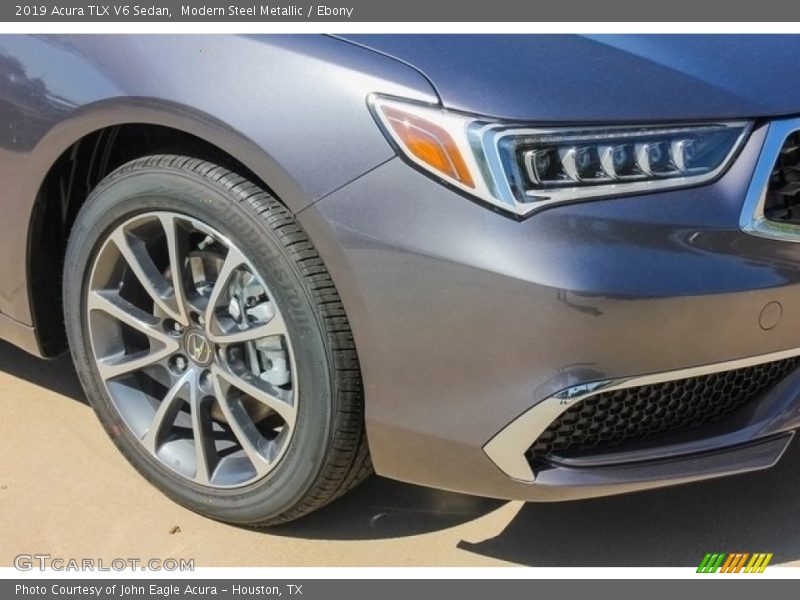 Modern Steel Metallic / Ebony 2019 Acura TLX V6 Sedan