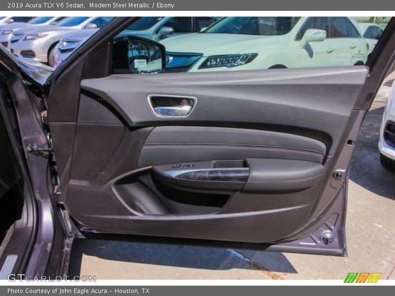 Modern Steel Metallic / Ebony 2019 Acura TLX V6 Sedan