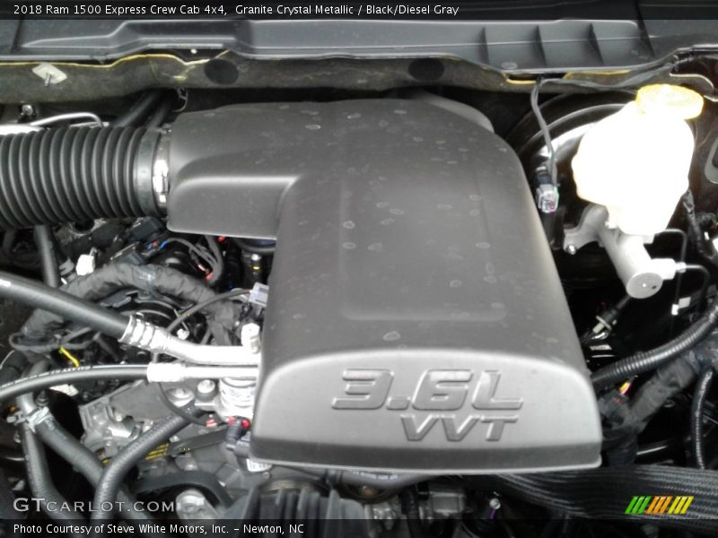Granite Crystal Metallic / Black/Diesel Gray 2018 Ram 1500 Express Crew Cab 4x4