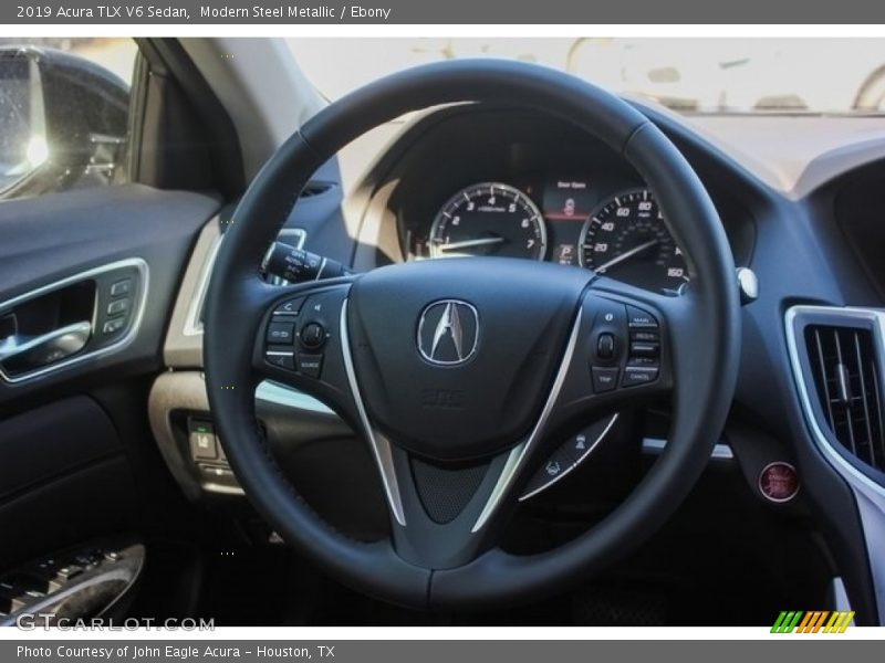 Modern Steel Metallic / Ebony 2019 Acura TLX V6 Sedan