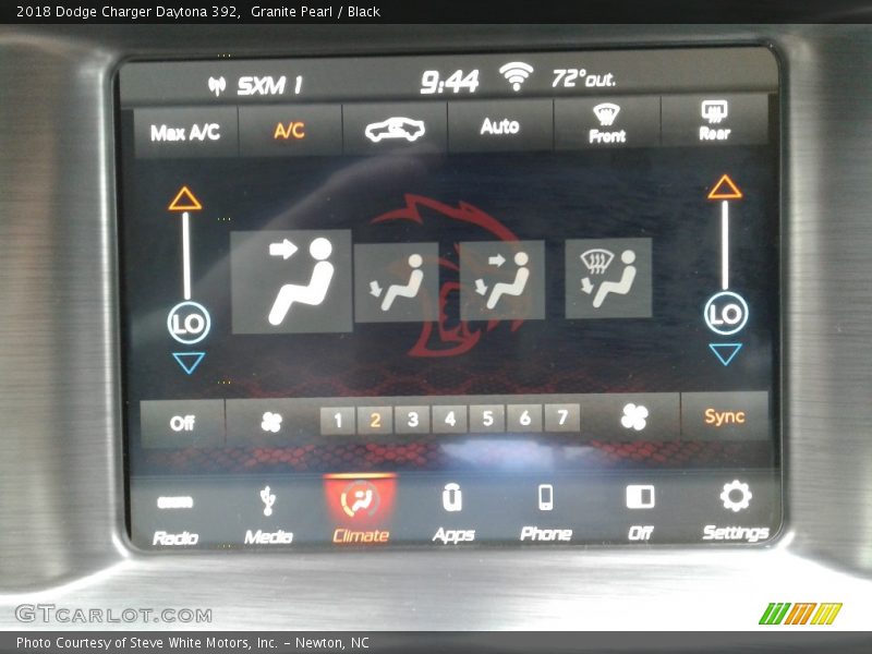 Granite Pearl / Black 2018 Dodge Charger Daytona 392