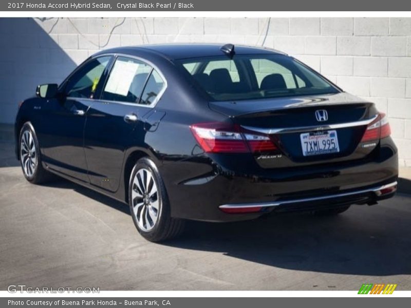 Crystal Black Pearl / Black 2017 Honda Accord Hybrid Sedan