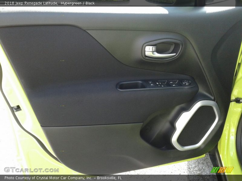 Hypergreen / Black 2018 Jeep Renegade Latitude