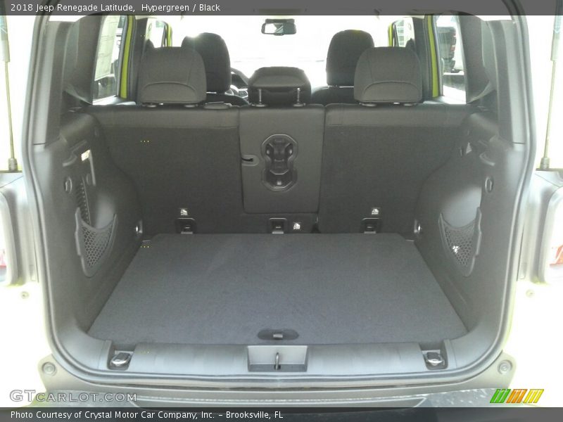 Hypergreen / Black 2018 Jeep Renegade Latitude