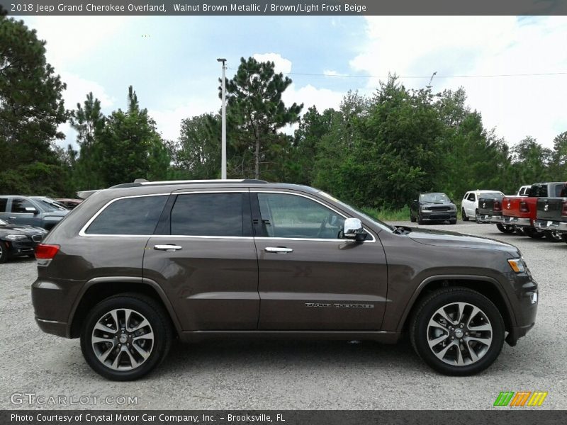  2018 Grand Cherokee Overland Walnut Brown Metallic