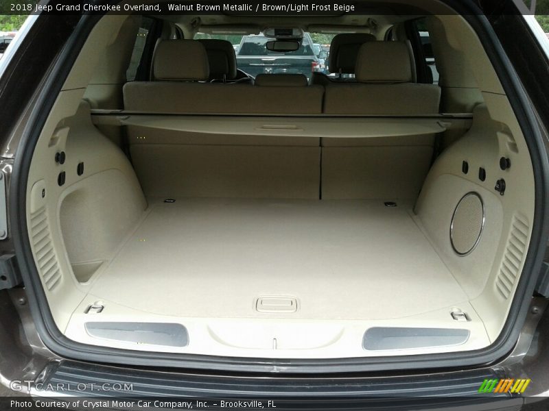  2018 Grand Cherokee Overland Trunk