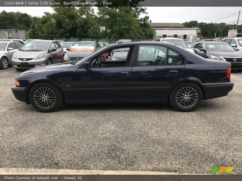 Biarritz Blue Metallic / Black 2000 BMW 5 Series 528i Sedan