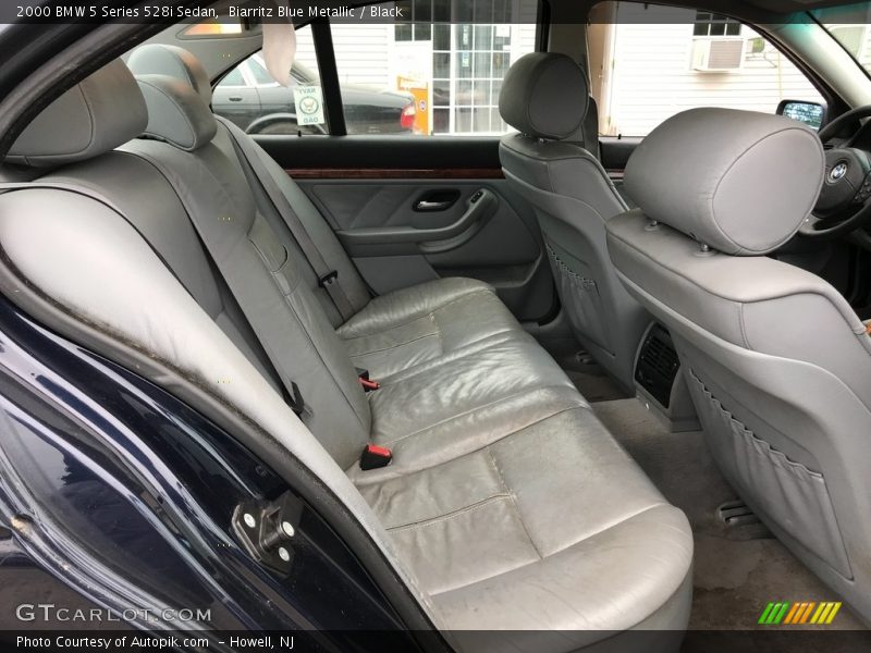 Biarritz Blue Metallic / Black 2000 BMW 5 Series 528i Sedan