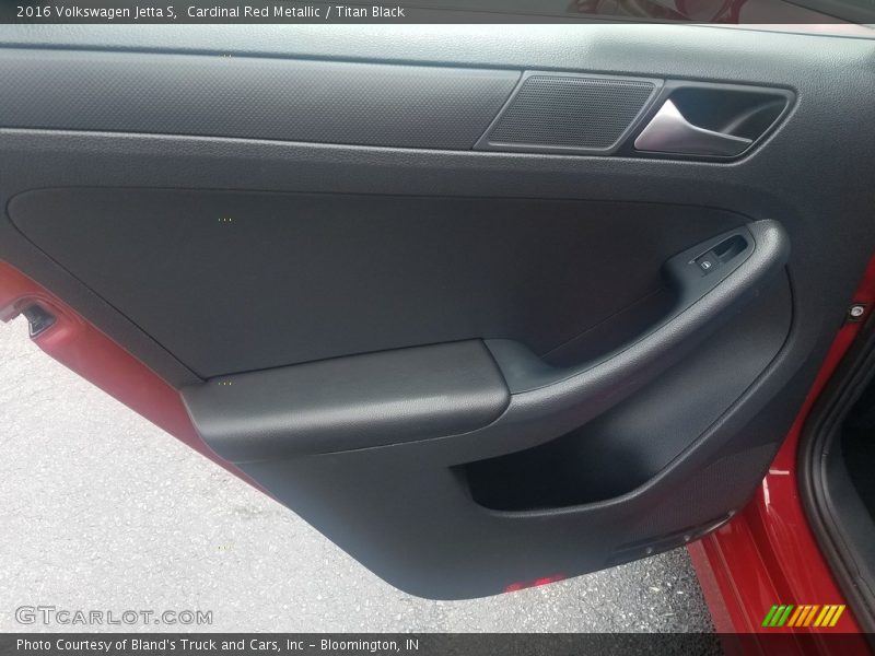 Cardinal Red Metallic / Titan Black 2016 Volkswagen Jetta S