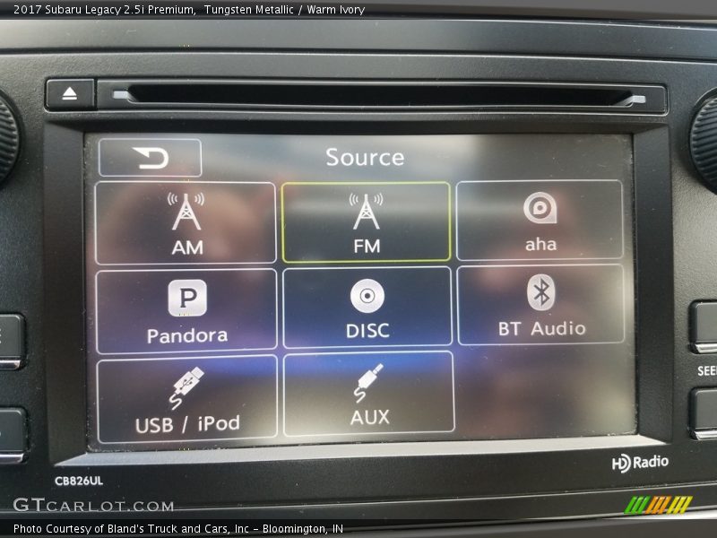 Tungsten Metallic / Warm Ivory 2017 Subaru Legacy 2.5i Premium