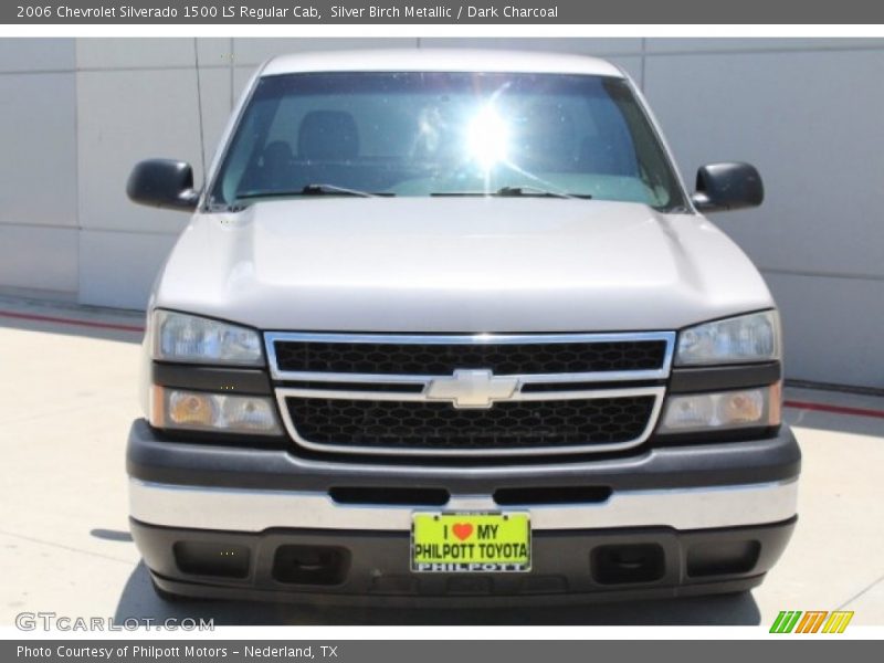 Silver Birch Metallic / Dark Charcoal 2006 Chevrolet Silverado 1500 LS Regular Cab