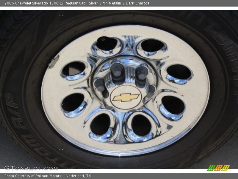 Silver Birch Metallic / Dark Charcoal 2006 Chevrolet Silverado 1500 LS Regular Cab