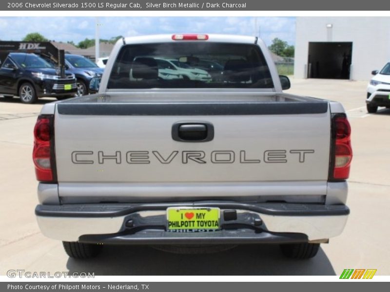 Silver Birch Metallic / Dark Charcoal 2006 Chevrolet Silverado 1500 LS Regular Cab