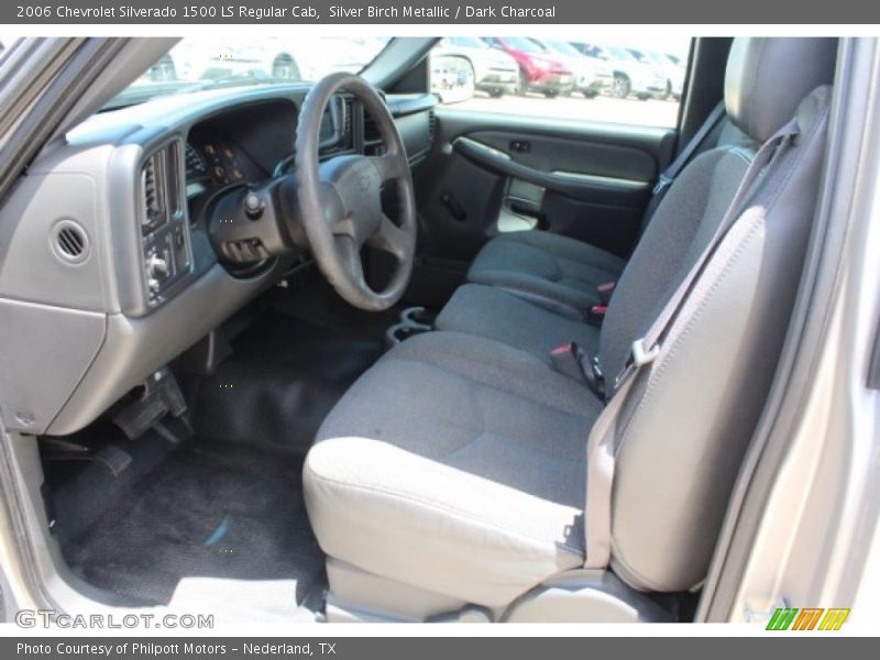 Silver Birch Metallic / Dark Charcoal 2006 Chevrolet Silverado 1500 LS Regular Cab