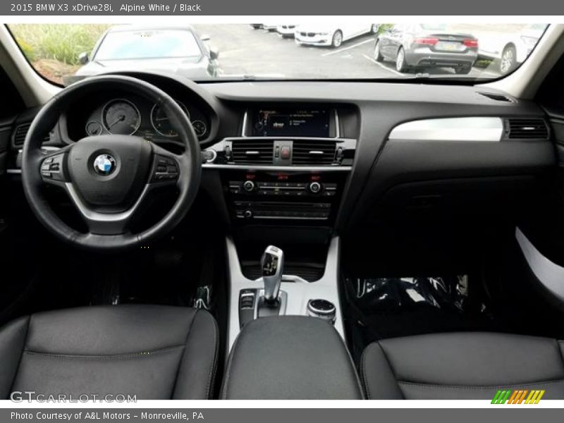Alpine White / Black 2015 BMW X3 xDrive28i
