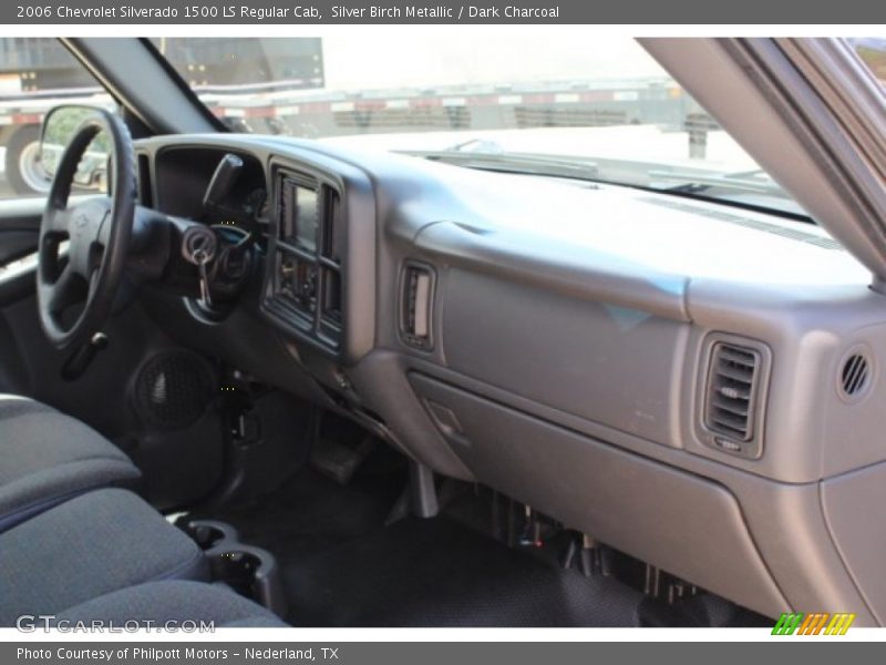 Silver Birch Metallic / Dark Charcoal 2006 Chevrolet Silverado 1500 LS Regular Cab