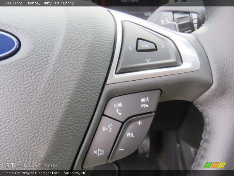Ruby Red / Ebony 2018 Ford Fusion SE