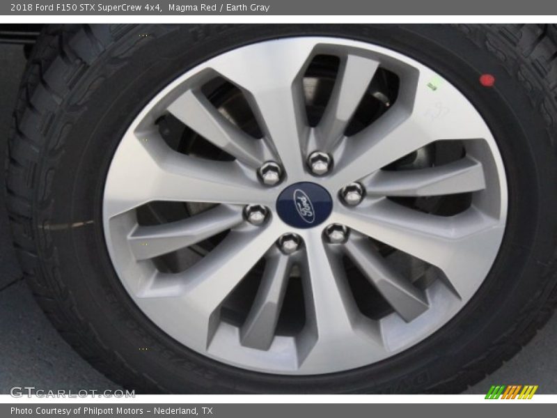 Magma Red / Earth Gray 2018 Ford F150 STX SuperCrew 4x4