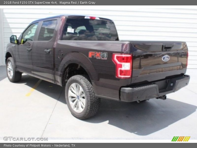 Magma Red / Earth Gray 2018 Ford F150 STX SuperCrew 4x4