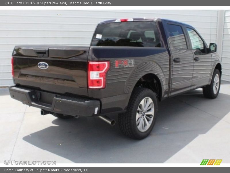 Magma Red / Earth Gray 2018 Ford F150 STX SuperCrew 4x4