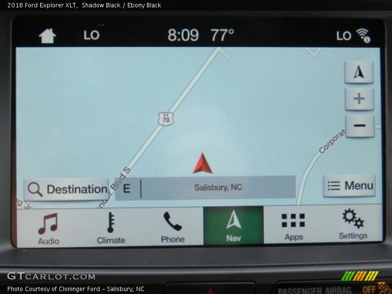 Shadow Black / Ebony Black 2018 Ford Explorer XLT