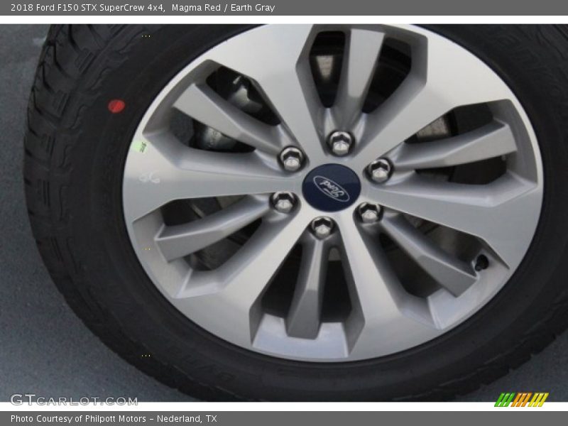 Magma Red / Earth Gray 2018 Ford F150 STX SuperCrew 4x4