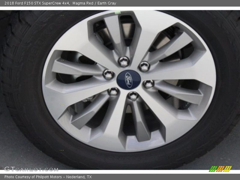 Magma Red / Earth Gray 2018 Ford F150 STX SuperCrew 4x4