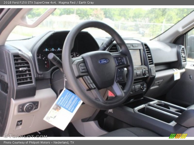 Magma Red / Earth Gray 2018 Ford F150 STX SuperCrew 4x4