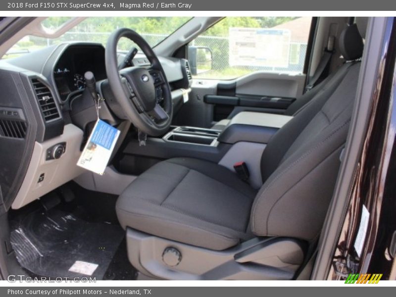 Magma Red / Earth Gray 2018 Ford F150 STX SuperCrew 4x4