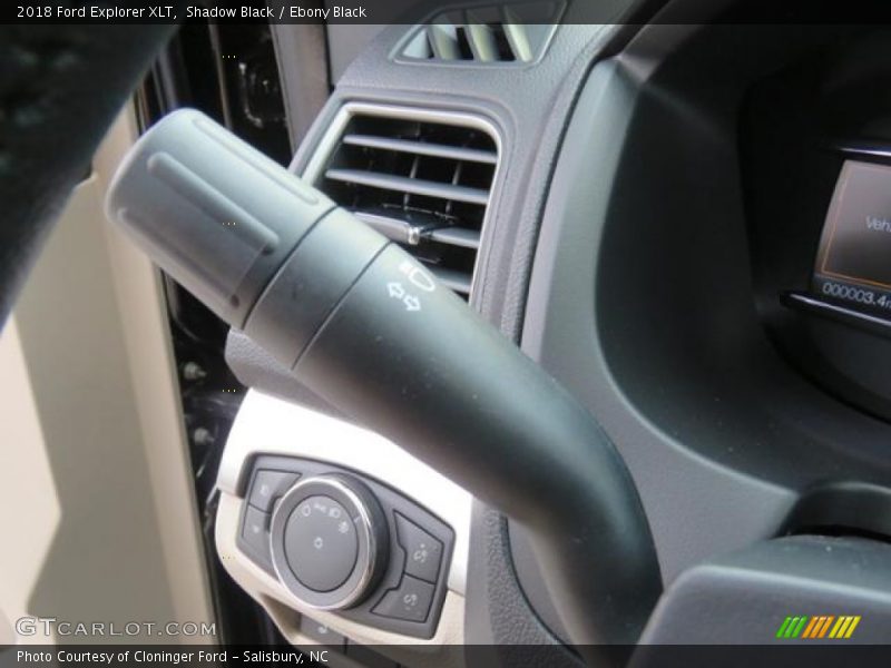 Shadow Black / Ebony Black 2018 Ford Explorer XLT