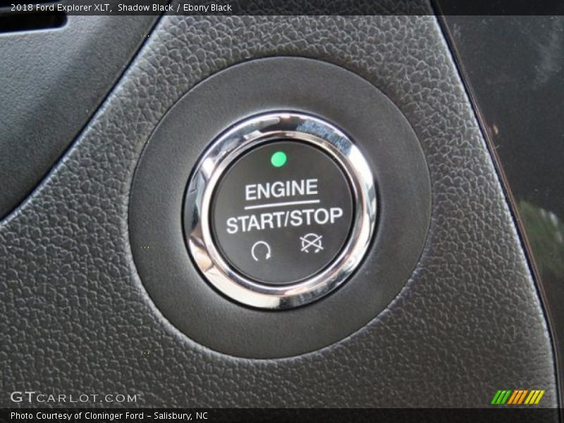 Shadow Black / Ebony Black 2018 Ford Explorer XLT