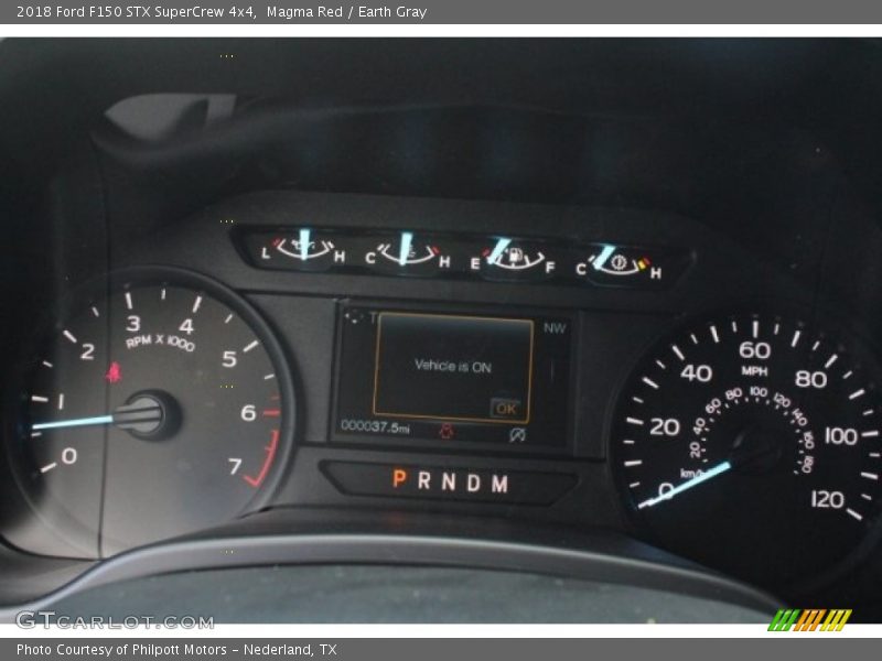 Magma Red / Earth Gray 2018 Ford F150 STX SuperCrew 4x4