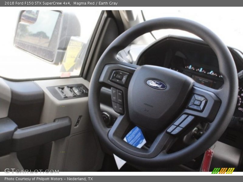 Magma Red / Earth Gray 2018 Ford F150 STX SuperCrew 4x4