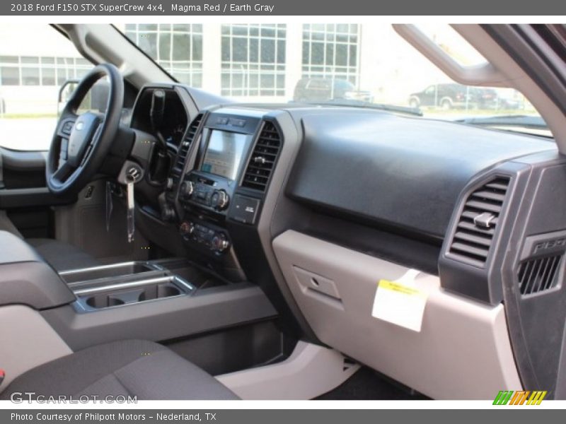 Magma Red / Earth Gray 2018 Ford F150 STX SuperCrew 4x4