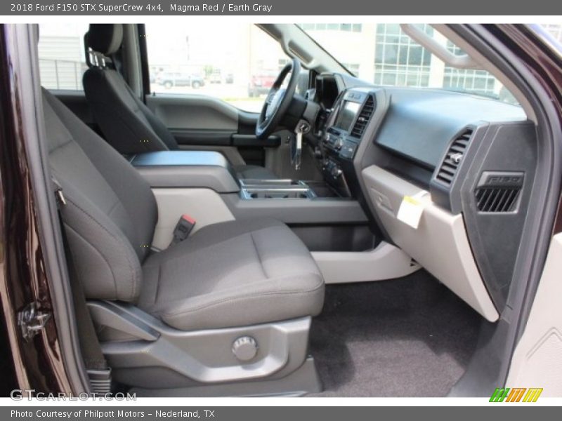 Magma Red / Earth Gray 2018 Ford F150 STX SuperCrew 4x4