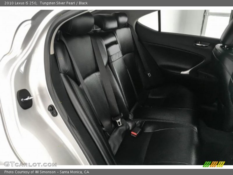 Tungsten Silver Pearl / Black 2010 Lexus IS 250