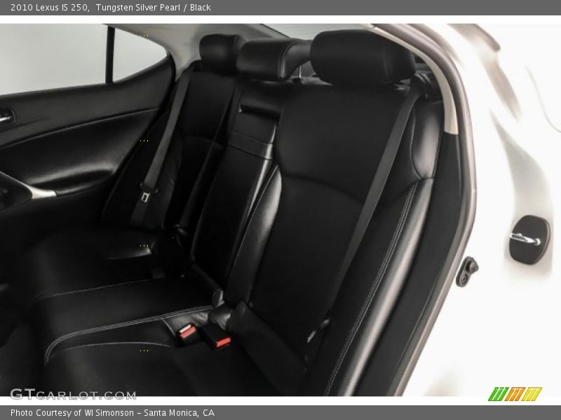 Tungsten Silver Pearl / Black 2010 Lexus IS 250