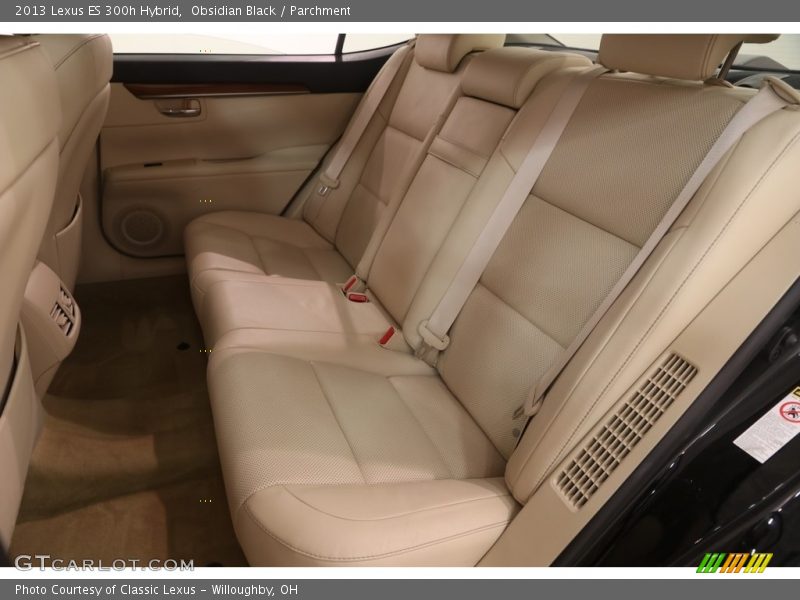 Obsidian Black / Parchment 2013 Lexus ES 300h Hybrid