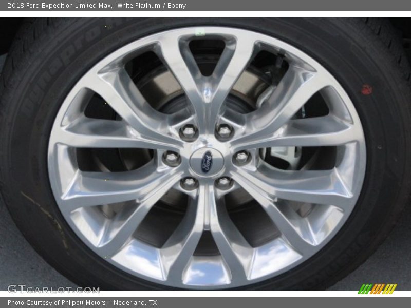 White Platinum / Ebony 2018 Ford Expedition Limited Max