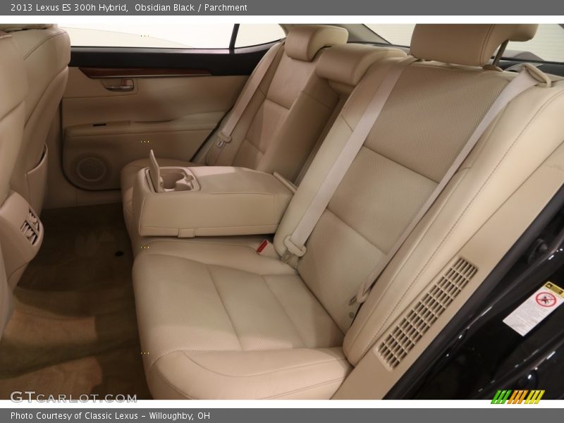 Obsidian Black / Parchment 2013 Lexus ES 300h Hybrid